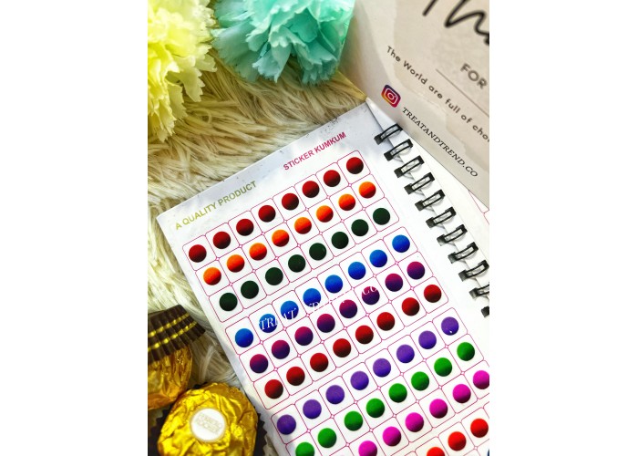 DUAL SHADE BINDI BOOKLET DUAL SHADE BINDI BOOKLET