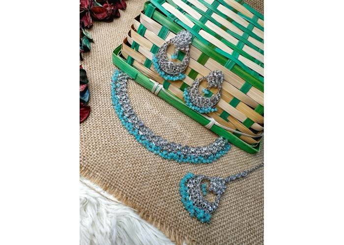 BRIGHTY BEADED NECKLACE BRIGHTY BEADED NECKLACE