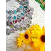 SILVER STONE NECKLACE SILVER STONE NECKLACE