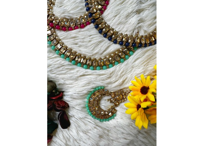 STONE MIRROR NECKLACE STONE MIRROR NECKLACE